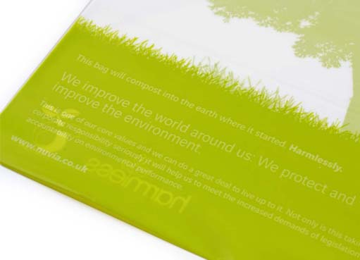 Nuvia using Harmless Compost mailers